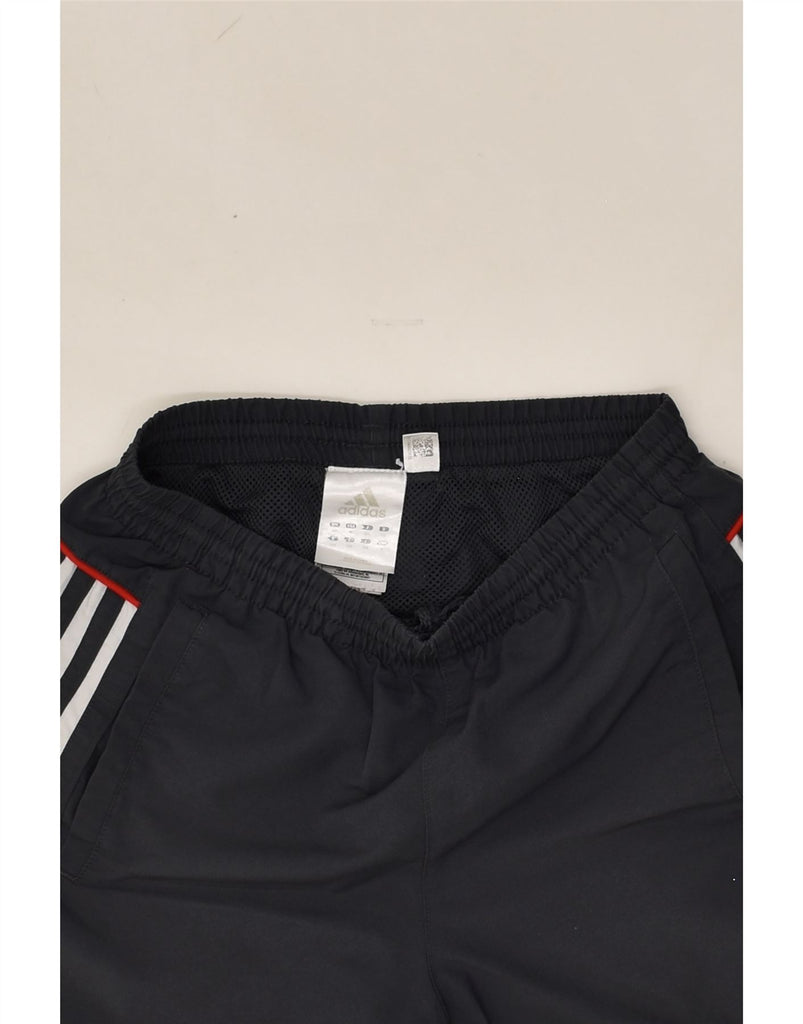 ADIDAS Boys Sport Shorts 11-12 Years Grey Polyester | Vintage Adidas | Thrift | Second-Hand Adidas | Used Clothing | Messina Hembry 