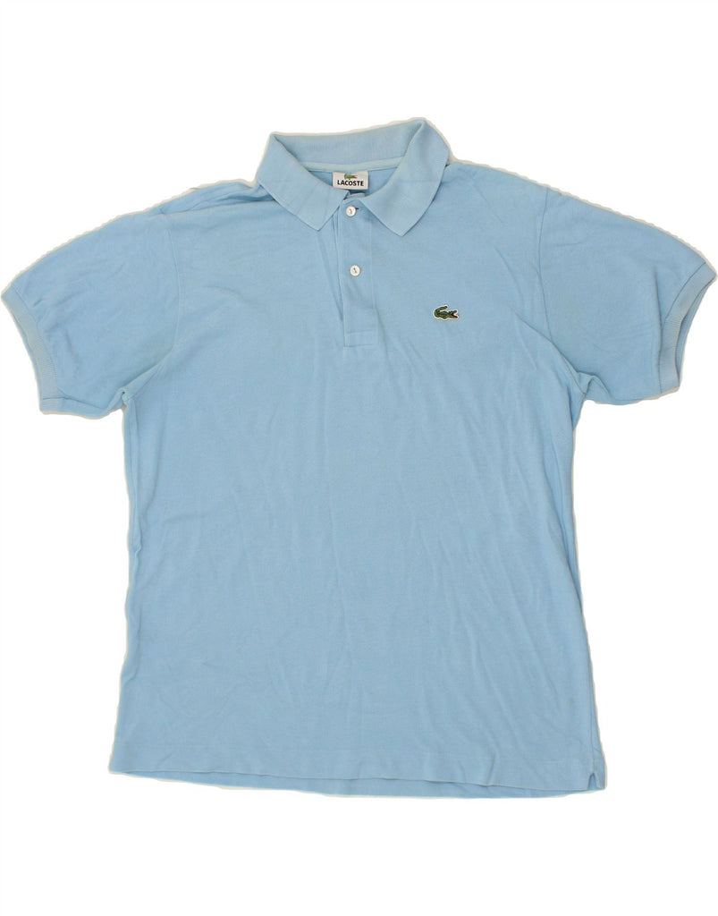 LACOSTE Mens Polo Shirt Size 4 Medium Blue Cotton Vintage Lacoste and Second-Hand Lacoste from Messina Hembry 