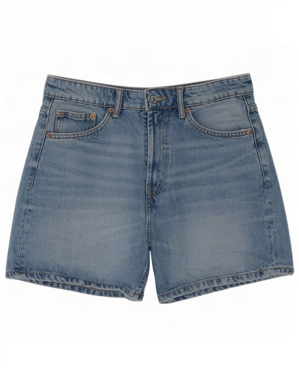 Zara Womens Denim Shorts EU 38 Small W28 Blue Cotton
