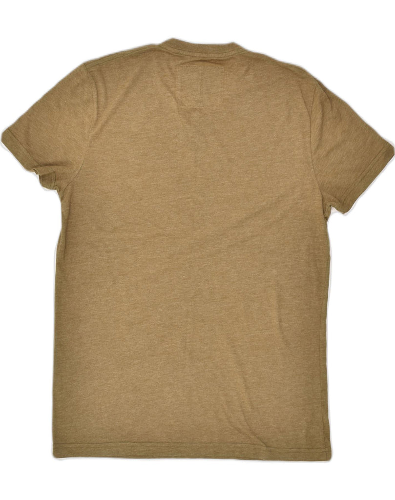 JACK WILLS Mens T-Shirt Top Small Khaki Cotton | Vintage Jack Wills | Thrift | Second-Hand Jack Wills | Used Clothing | Messina Hembry 