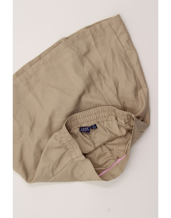 IZOD Girls A-Line Skirt 15-16 Years W26 Beige Polyester Vintage Izod and Second-Hand Izod from Messina Hembry 