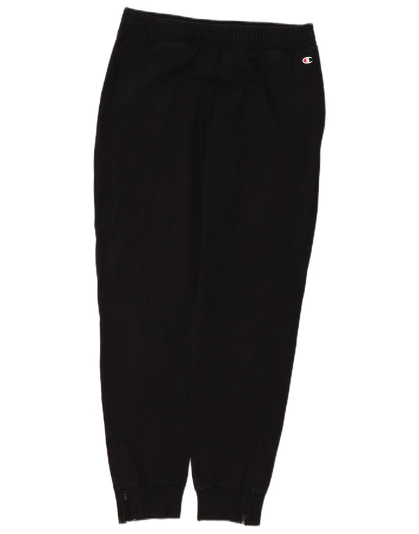Champion Womens Tracksuit Trousers Joggers UK 14 Large Black