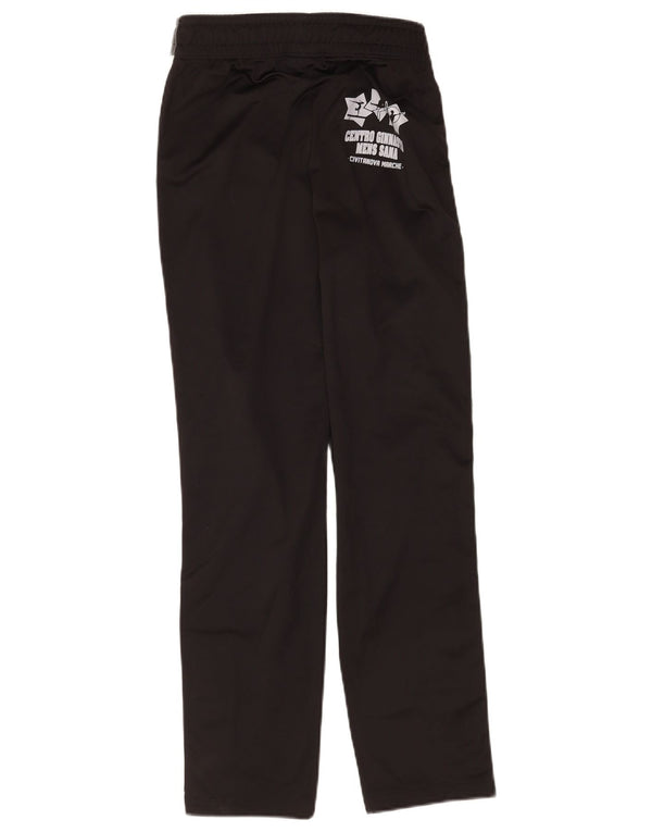 Champion Womens Graphic Tracksuit Trousers UK 10 Small  Black Colourblock