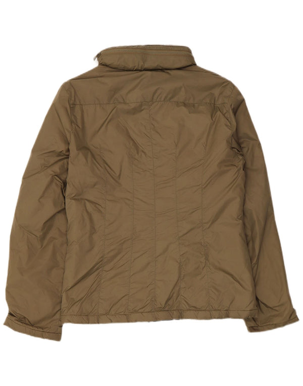 Kappa Womens Hooded Windbreaker Jacket UK 18 XL Khaki