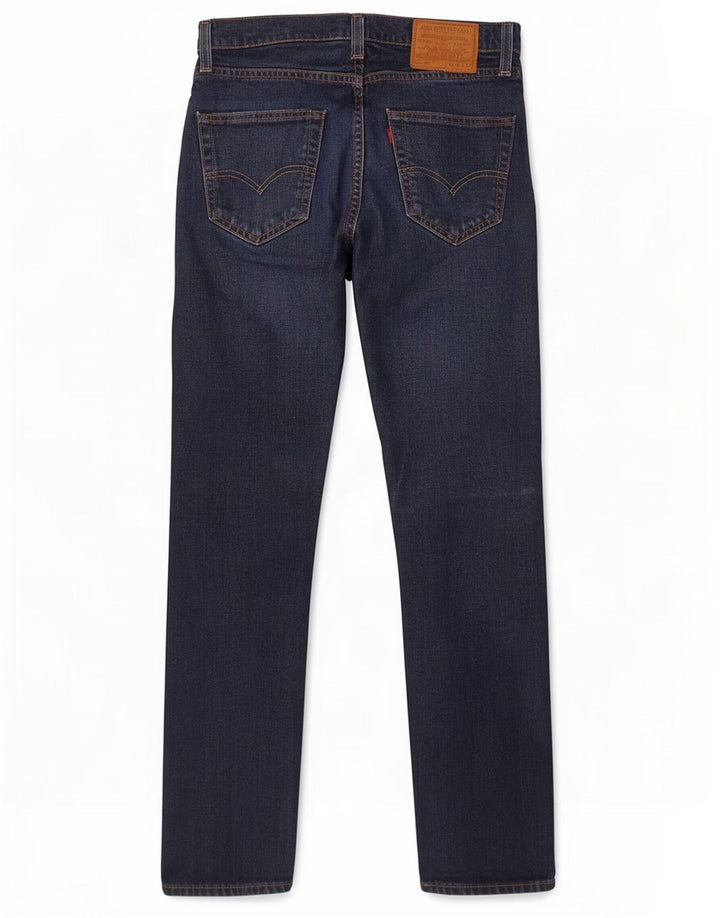 Levi's Mens 502 Tapered Jeans W29 L32 Navy Blue