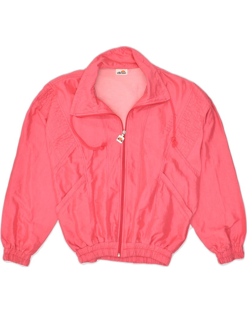 ELLESSE Girls Bomber Jacket 15-16 Years Pink Polyester | Vintage Ellesse | Thrift | Second-Hand Ellesse | Used Clothing | Messina Hembry 