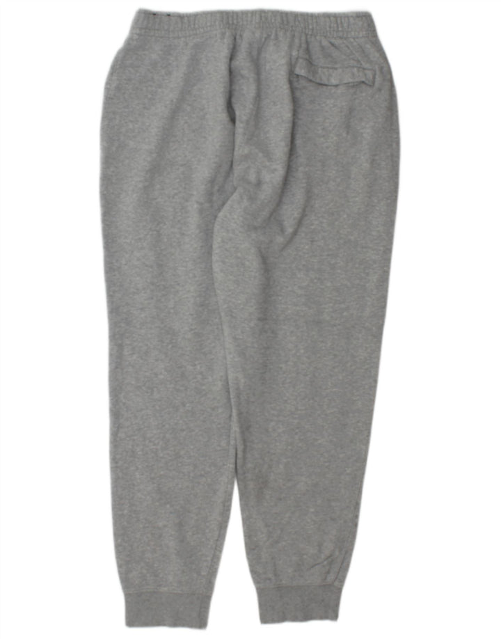 Nike Mens Tracksuit Trousers Joggers Large  Grey Cotton