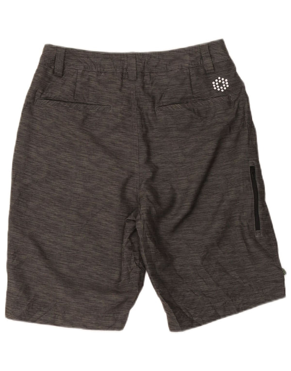 Puma Mens Cargo Shorts W28 Small Grey Flecked Cotton