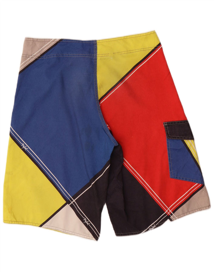 Rip Curl Mens Swimming Shorts Medium  Multicoloured Colourblock Polyester