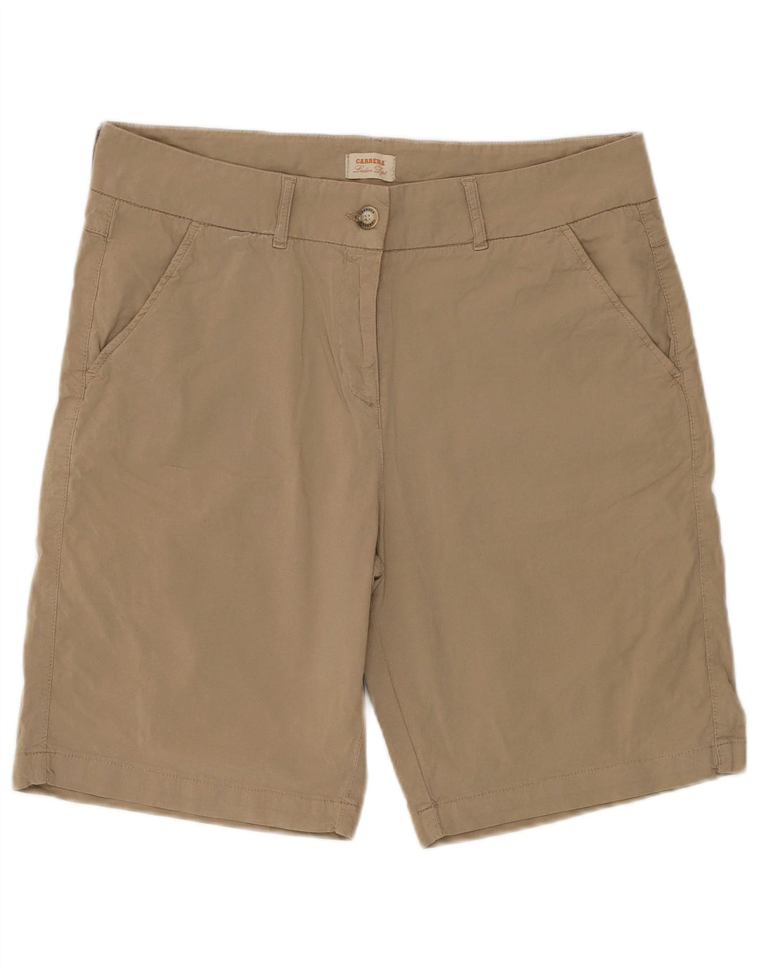 CARRERA Womens Chino Shorts IT 46 Large W31  Beige Cotton