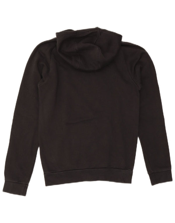 Adidas Mens Hoodie Jumper XS Black Cotton