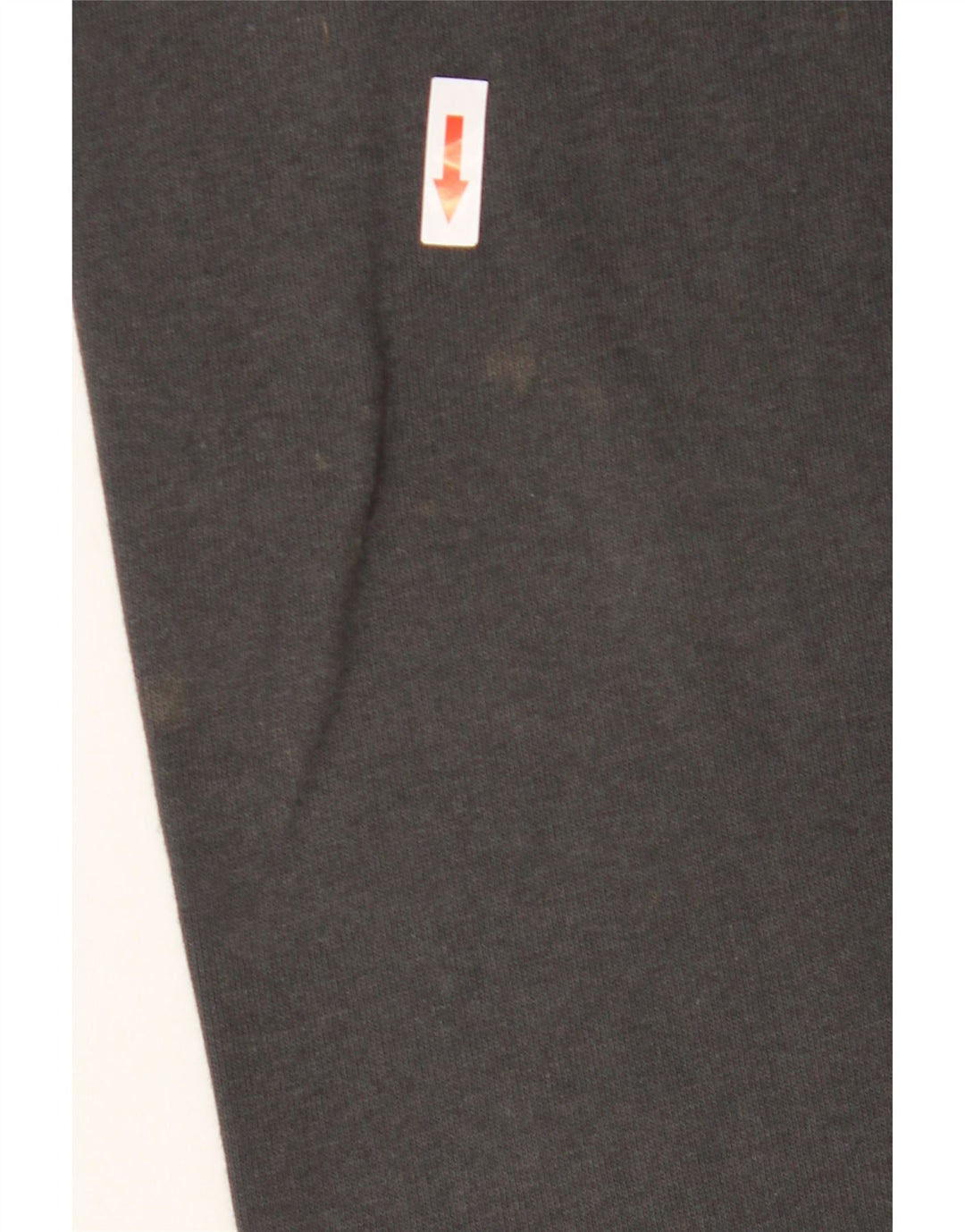 Champion Mens Zip Hoodie Sweater Large Grey Cotton