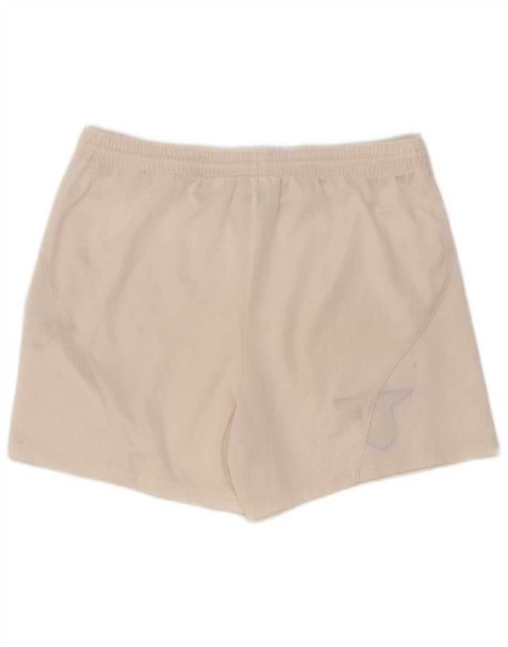 Puma Mens S.S. Lazio Sport Shorts Large White Polyester