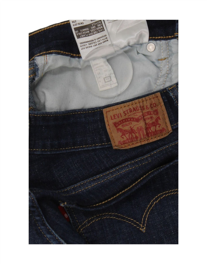 Levi's Womens Bootcut Jeans W28 L30 Blue Cotton