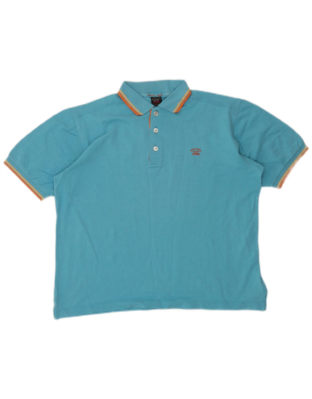 Paul & Shark Mens Polo Shirt Medium Blue