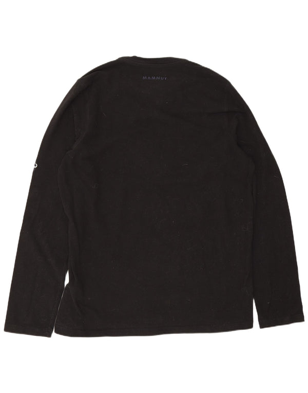 Mammut Mens Graphic T-Shirt Long Sleeve XL Black Cotton