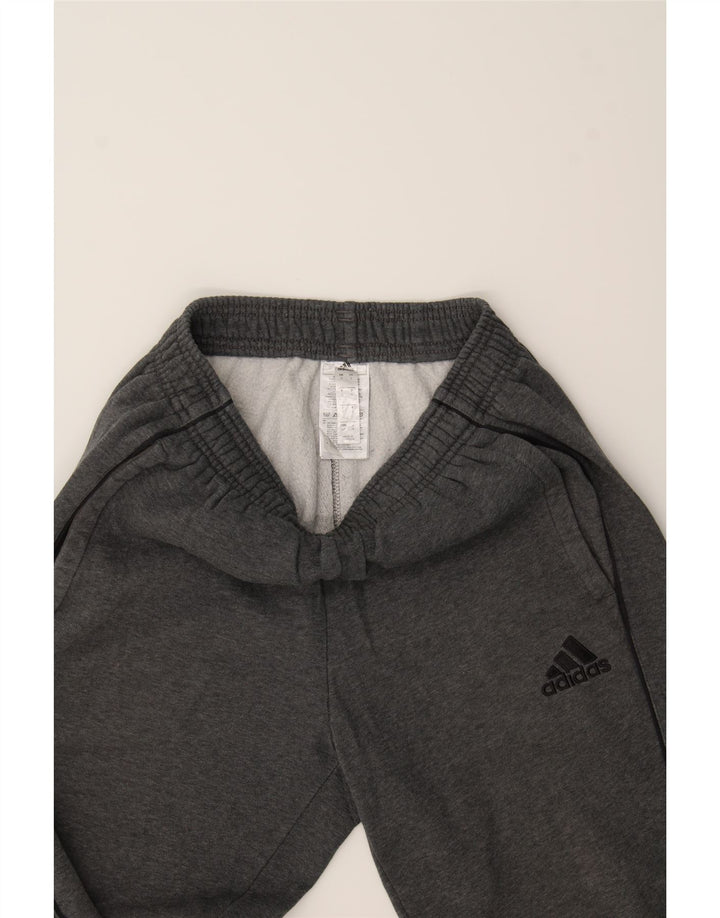 ADIDAS Mens Tracksuit Trousers Joggers Small  Grey Cotton Vintage Adidas and Second-Hand Adidas from Messina Hembry 