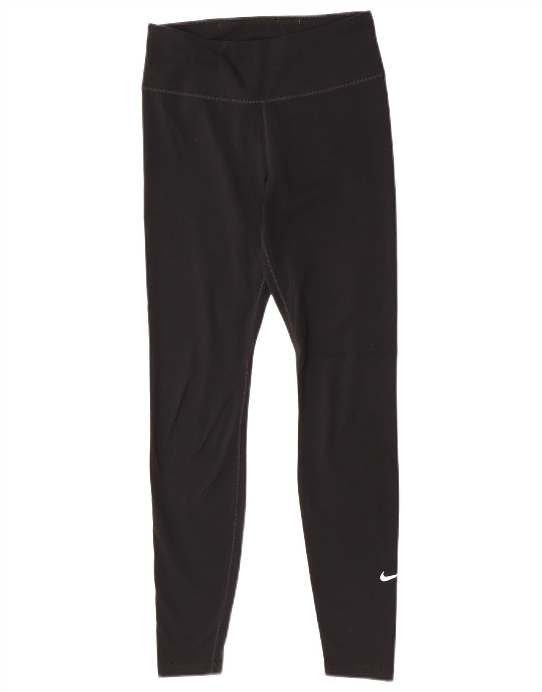Nike Womens Dri Fit Leggings UK 8 Small Black Polyester Sports