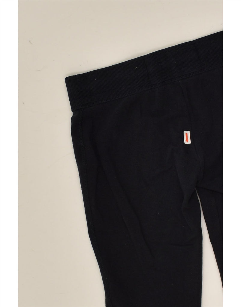 HOLLISTER Womens Graphic Tracksuit Trousers Joggers UK 6 XS Navy Blue | Vintage Hollister | Thrift | Second-Hand Hollister | Used Clothing | Messina Hembry 
