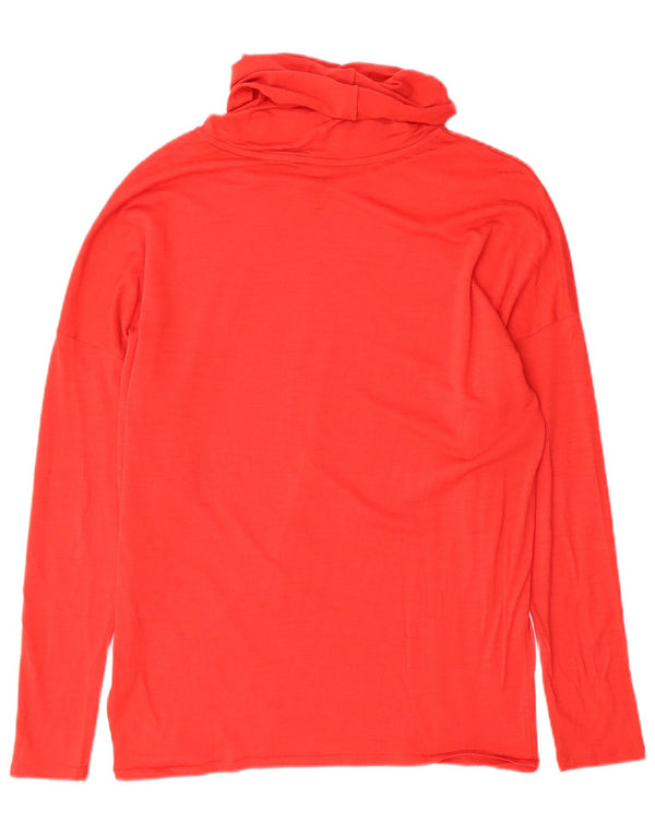 Nike Mens Dri Fit Top Long Sleeve Medium Red Wool