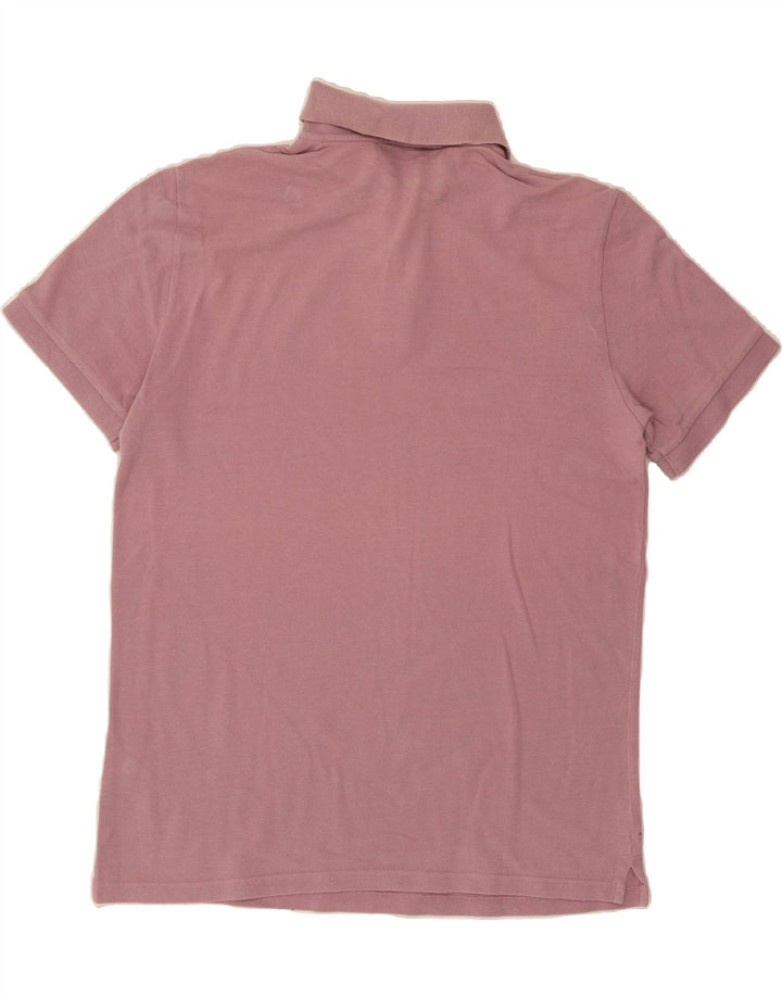 TRUSSARDI Mens Polo Shirt XL Pink Cotton Vintage Trussardi and Second-Hand Trussardi from Messina Hembry 