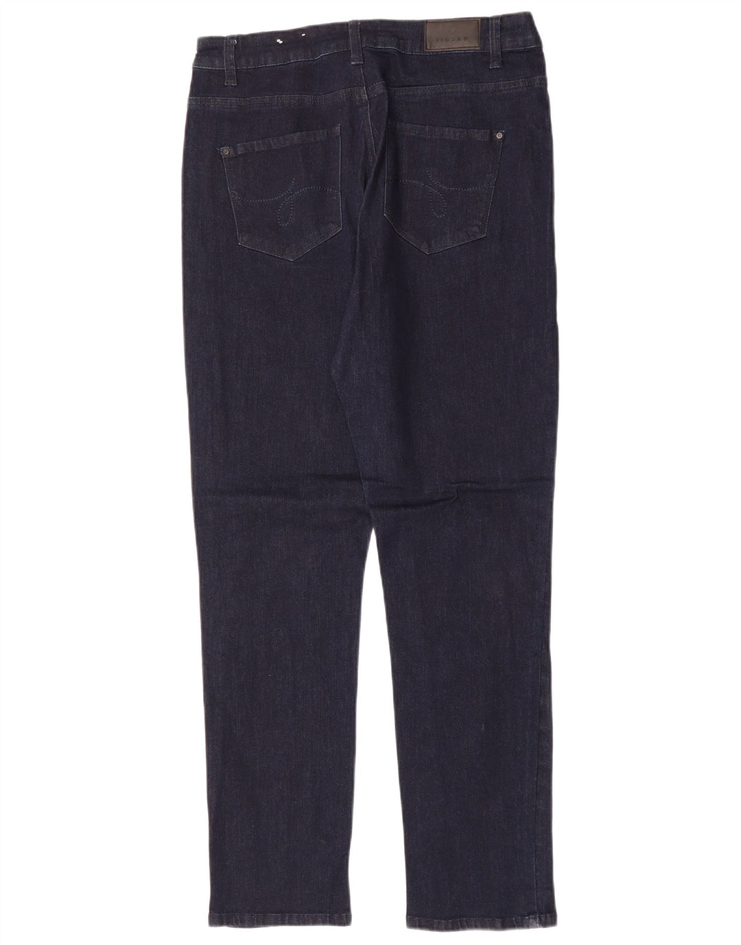 JIGSAW Womens Slim Jeans UK 14 Large W32 L31 Navy Blue
