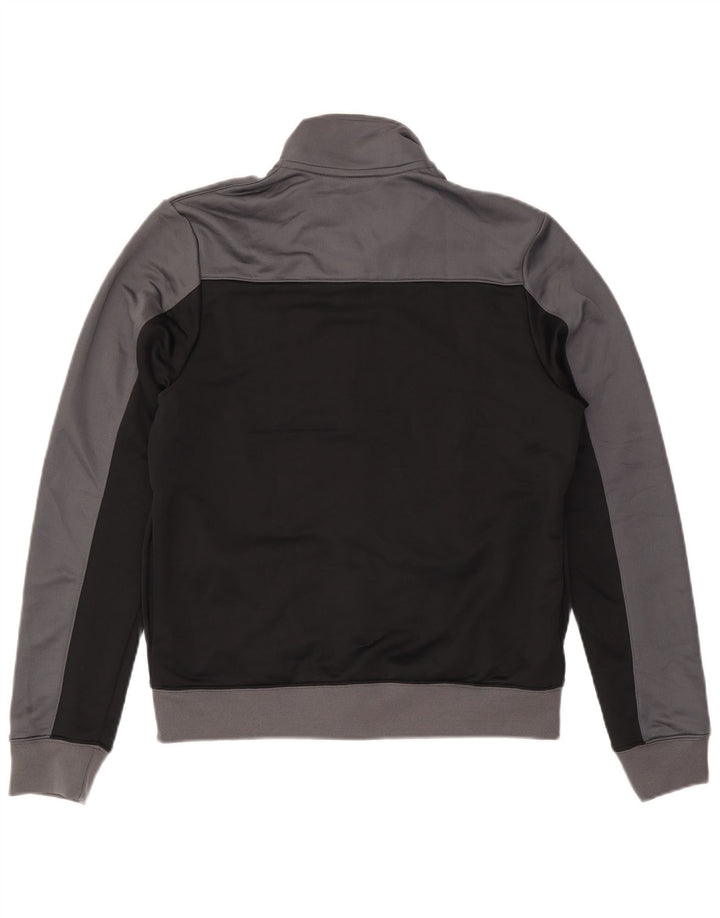 Nike Mens Tracksuit Top Jacket Medium Black Colourblock Polyester