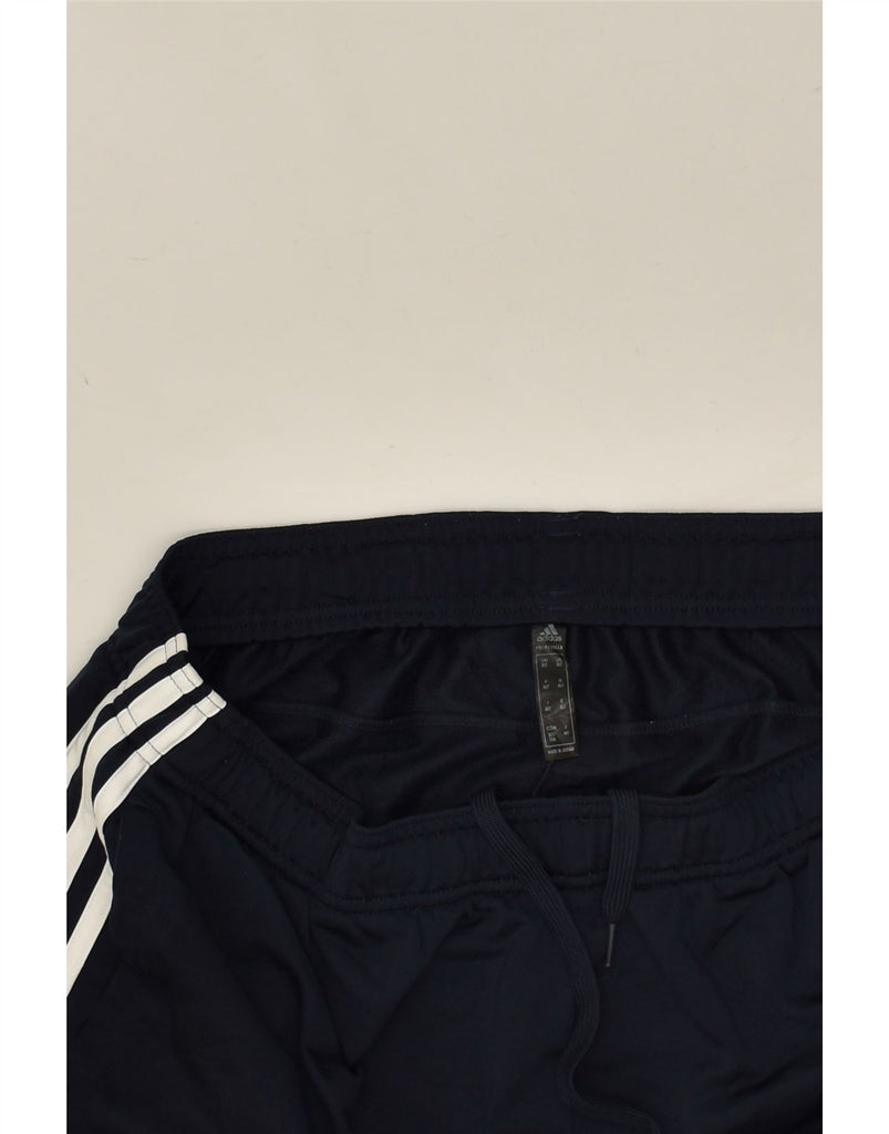 ADIDAS Mens Sport Shorts XL Navy Blue Polyester | Vintage Adidas | Thrift | Second-Hand Adidas | Used Clothing | Messina Hembry 