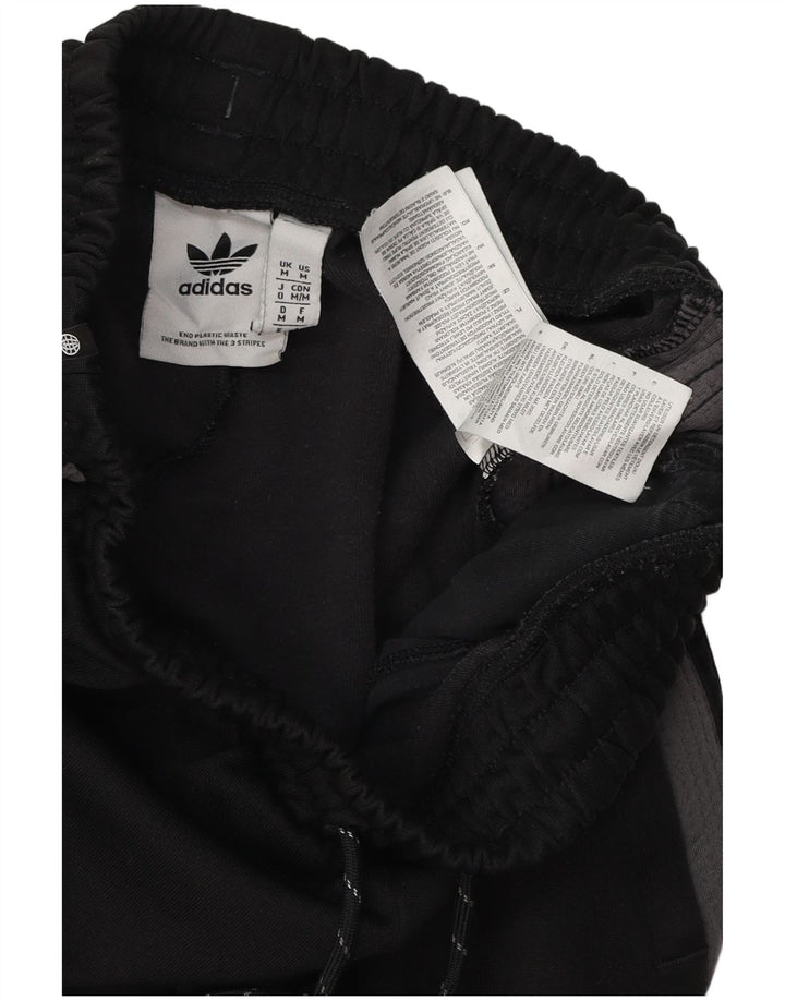 ADIDAS Mens Tracksuit Trousers Joggers Medium  Black Polyester