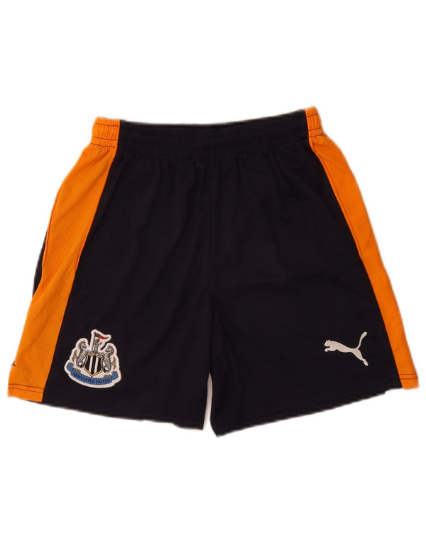 Puma Boys Graphic Sport Shorts 13-14 Years  Navy Blue Colourblock Polyester