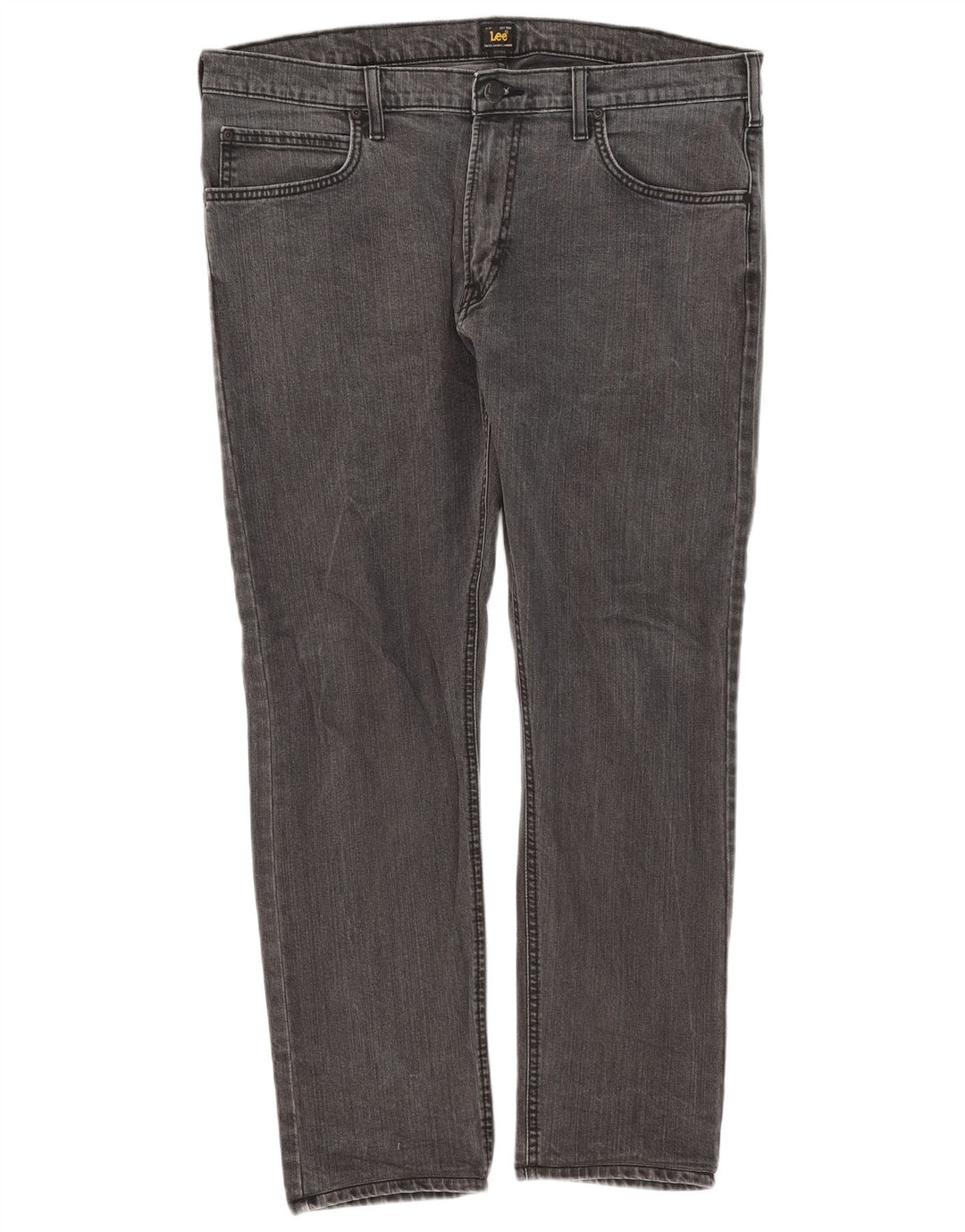Lee Mens Luke Slim Jeans W36 L28 Grey Cotton