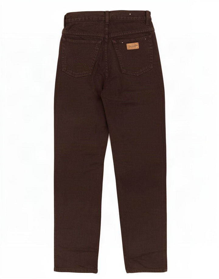 Wrangler Mens Straight Jeans W28 L32 Brown