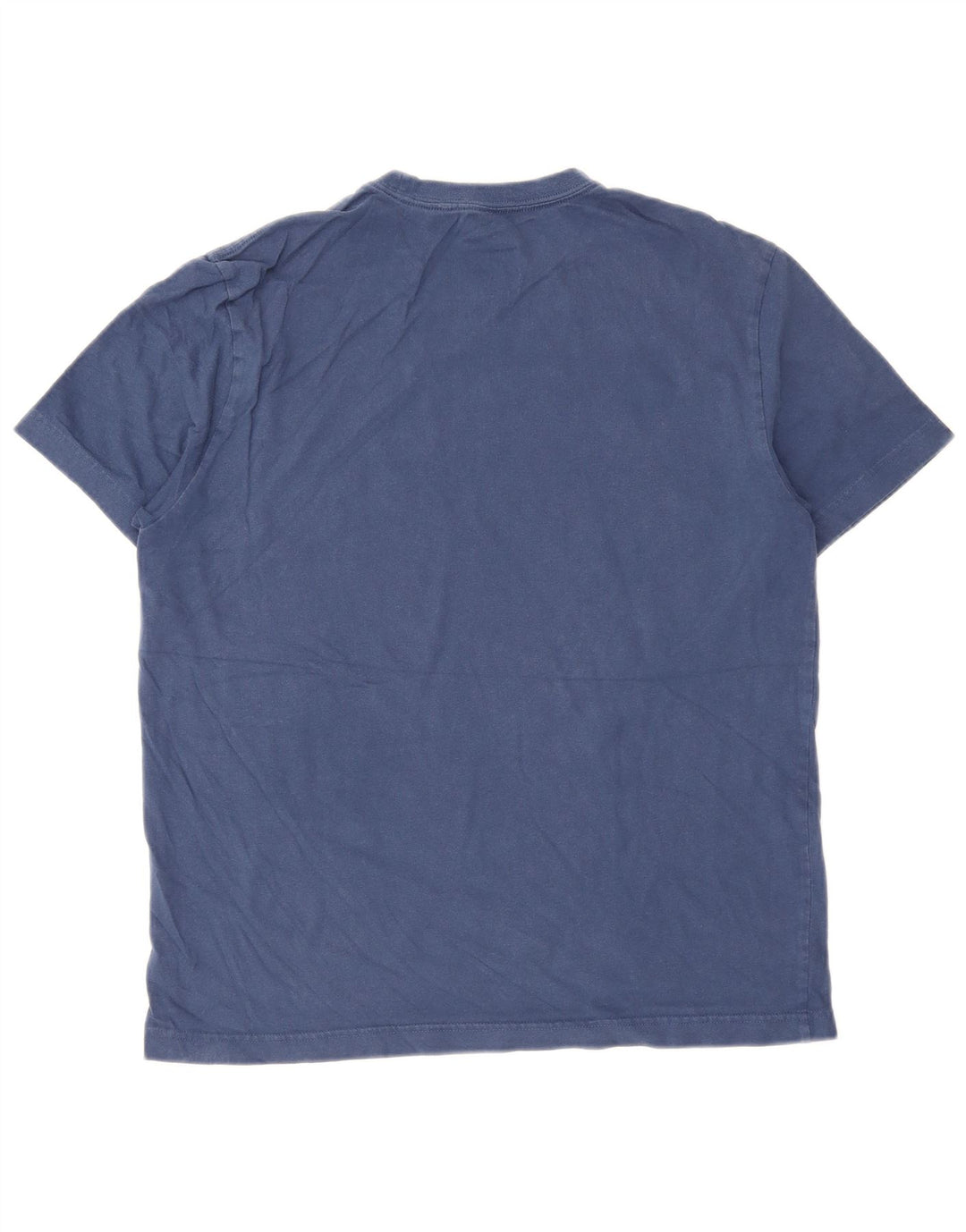 Hurley Mens Graphic T-Shirt Top Medium Navy Blue Cotton