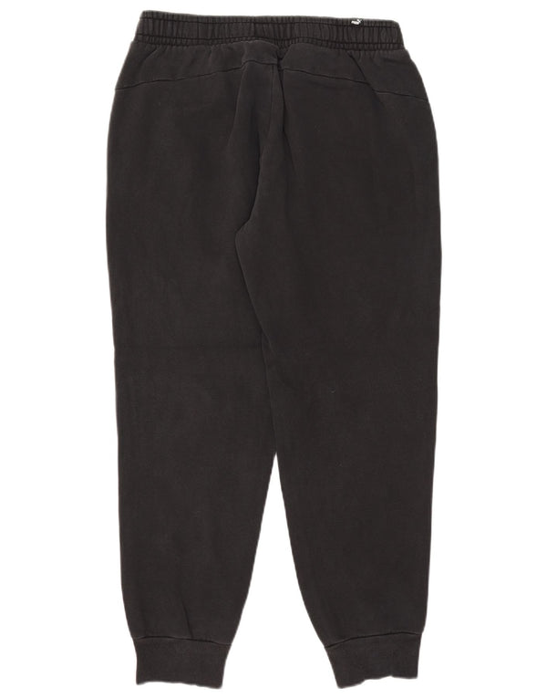 Puma Mens Tracksuit Trousers Joggers Large Black Cotton