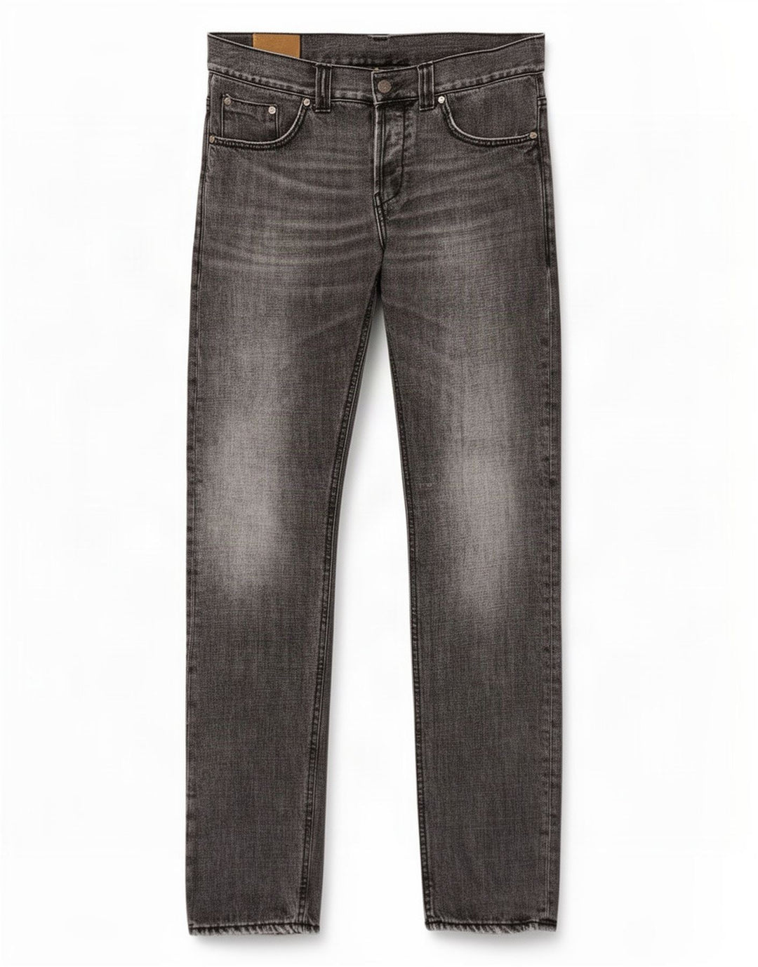 Dondup Mens Skinny Jeans W34 L34 Grey Cotton