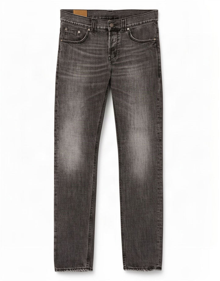 Dondup Mens Skinny Jeans W34 L34 Grey Cotton