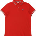 Fila Mens Polo Shirt XS Red Cotton
