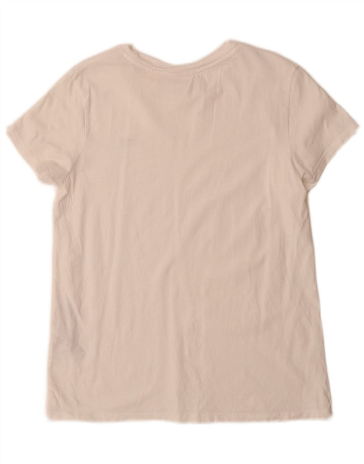 Levi's Mens T-Shirt Top Medium White Cotton