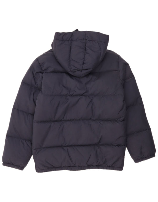 Polo Ralph Lauren Boys Hooded Padded Jacket 13-14 Years Navy Blue Polyester