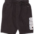 Puma Boys Graphic Sport Shorts 4-5 Years Black Cotton