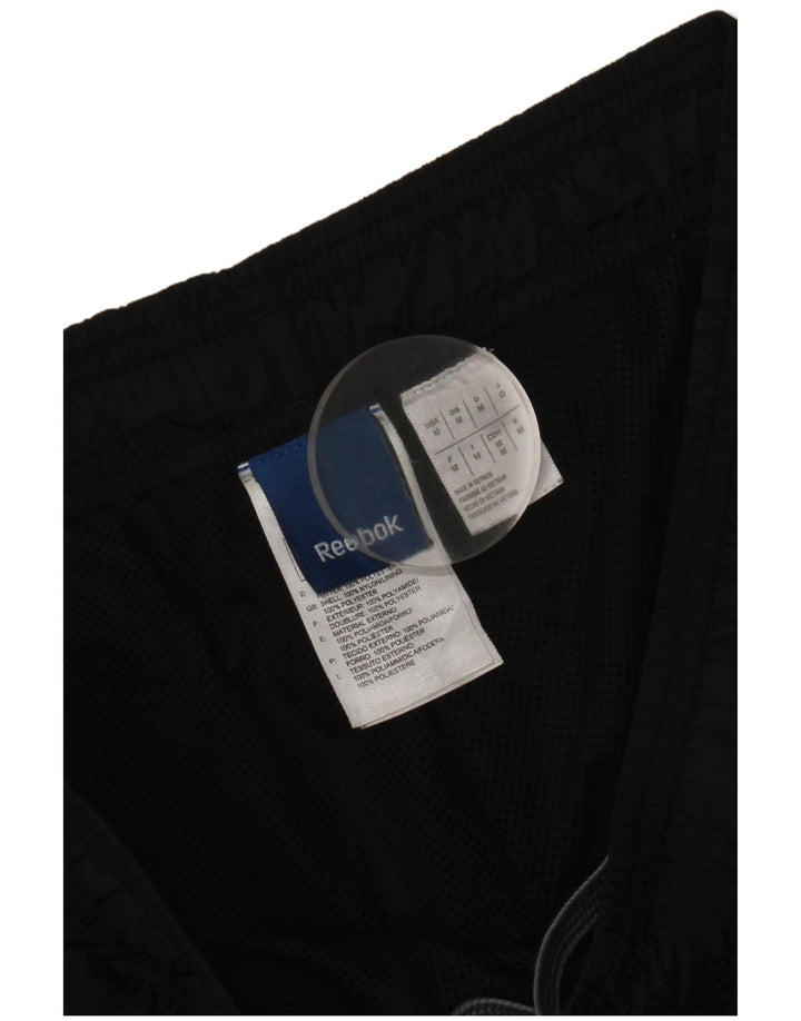 Reebok Mens Tracksuit Trousers Medium  Black Polyamide