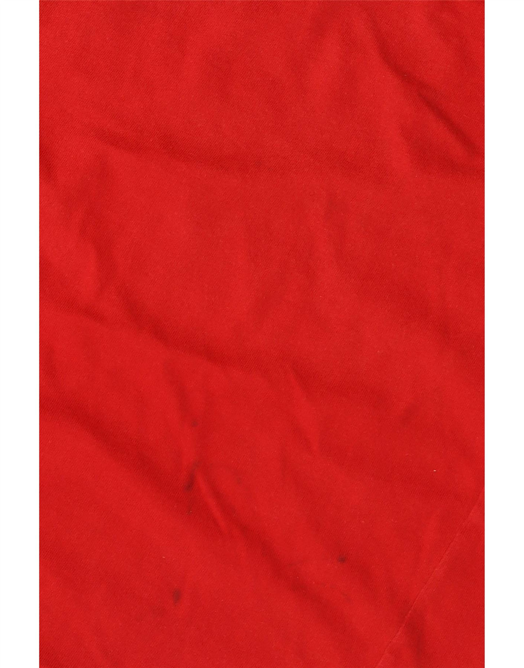 ASICS Mens Graphic T-Shirt Top Medium Red Colourblock Cotton