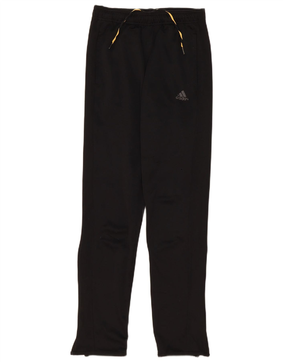 Adidas Boys Climalite Tracksuit Trousers 13-14 Years Black Polyester