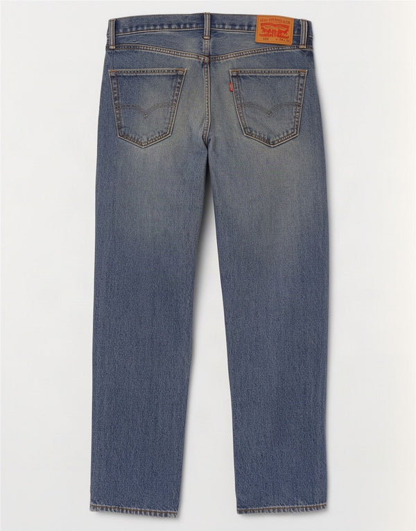 Levi's Mens 505 Straight Jeans W34 L30 Blue Cotton