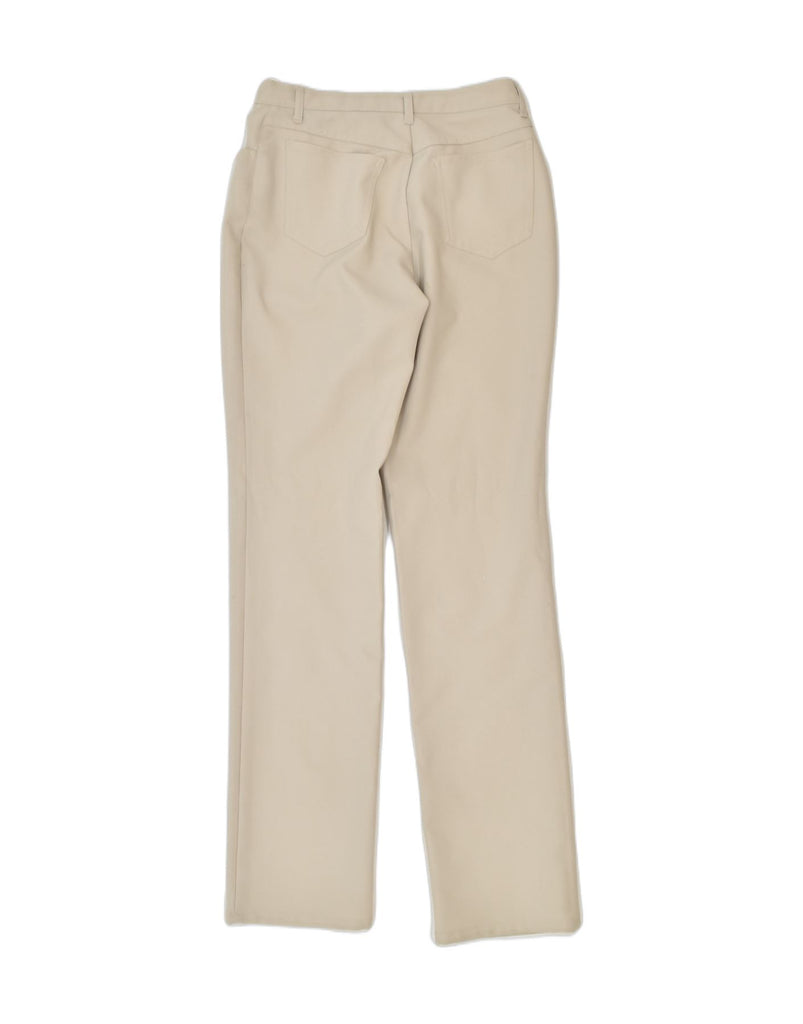 BENETTON Womens Straight Casual Trousers IT 40 Small W26 L31 Beige | Vintage | Thrift | Second-Hand | Used Clothing | Messina Hembry 