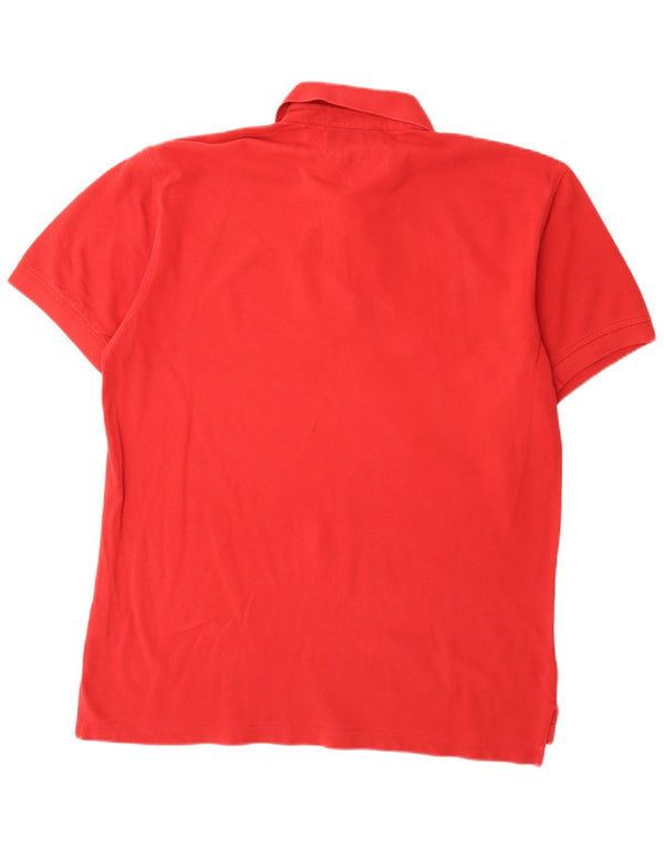 Tommy Hilfiger Mens Polo Shirt XL Red Cotton