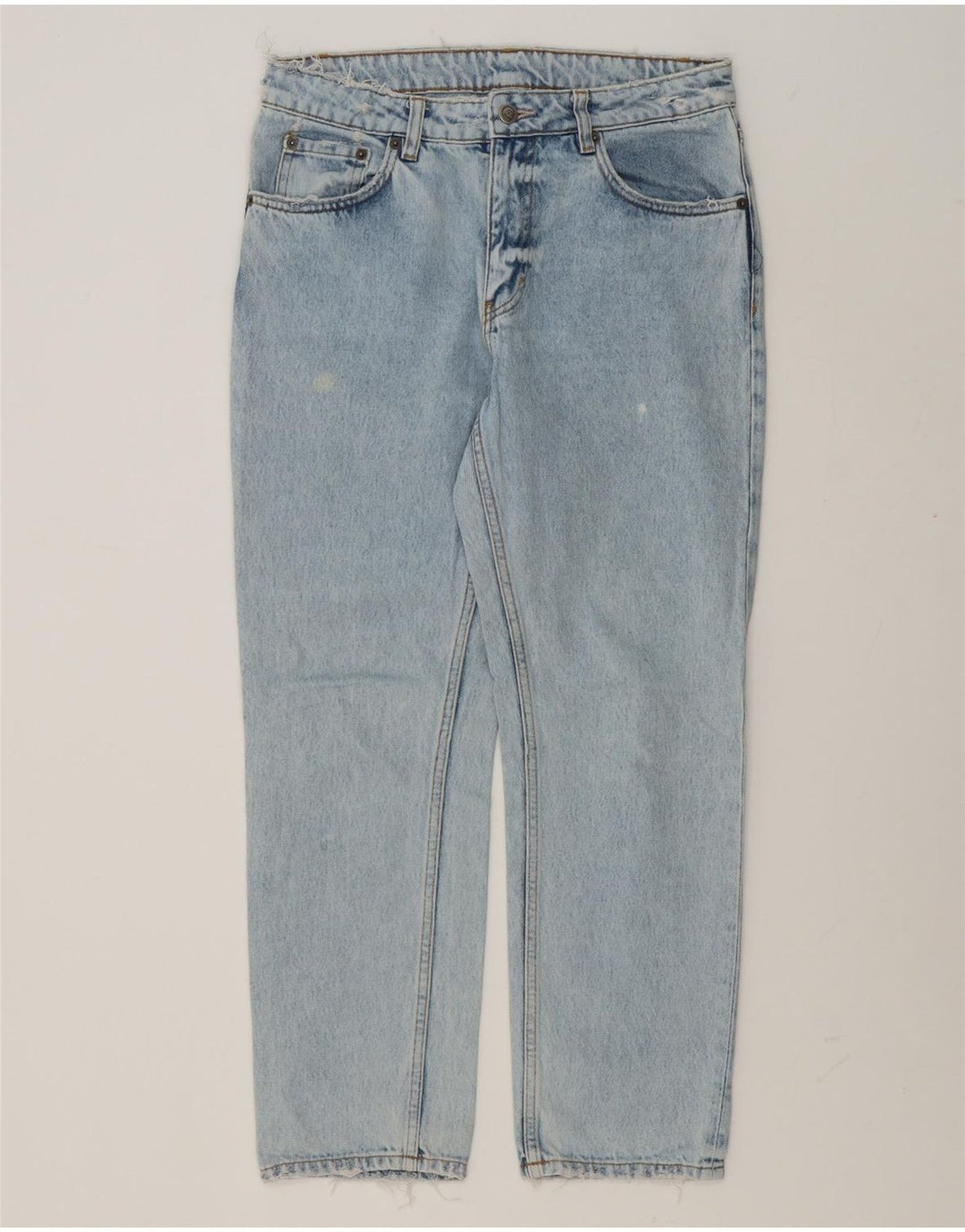 Cheap Monday Womens Tapered Jeans W29 L27 Blue Cotton