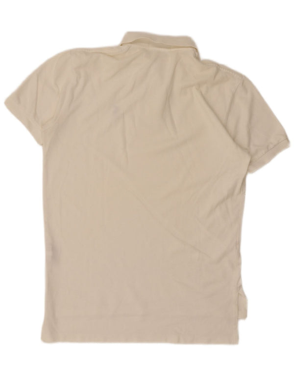 Polo Ralph Lauren Mens Polo Shirt Small White Cotton