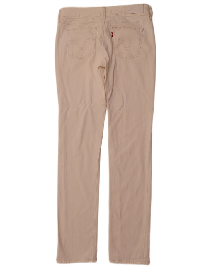 Levi's Mens 571 Slim Jeans W30 L33 Off White