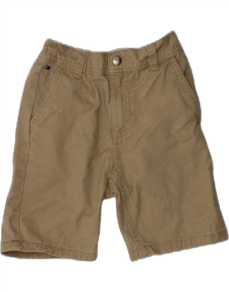 TOMMY HILFIGER Boys Chino Shorts 3-4 Years W20  Beige Cotton | Vintage Tommy Hilfiger | Thrift | Second-Hand Tommy Hilfiger | Used Clothing | Messina Hembry 